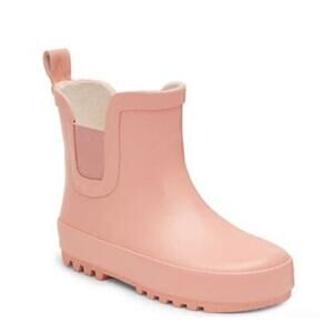 RISE LITTLE EARTHLING Kid's Rainboots - Peach/Amber - Size 7